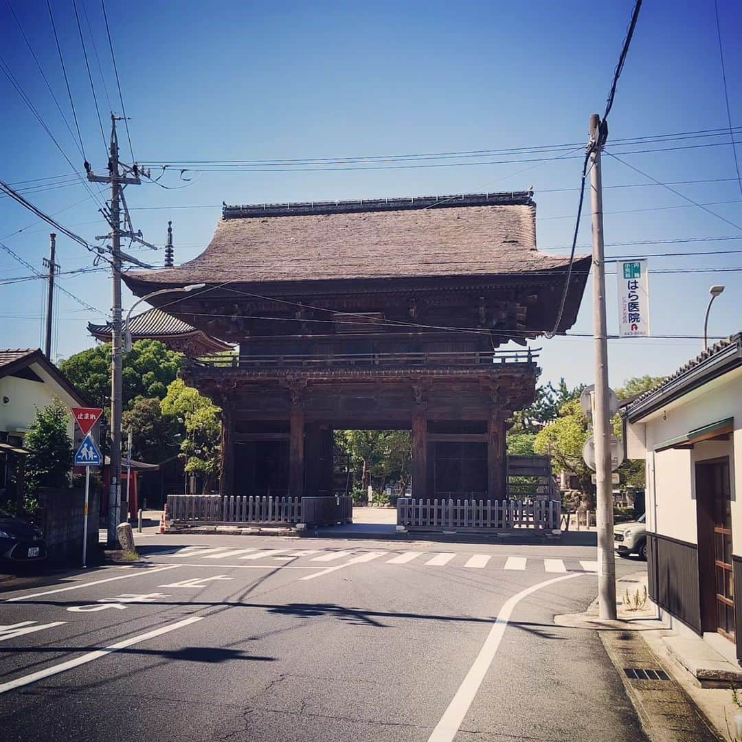 和田益典さんのインスタグラム写真 - (和田益典Instagram)「◆ナゴヤ記⑩  2023/7/17  名駅でひつまぶしを堪能してからは名鉄乗って隣町へ。  津島線に乗り換えて、あま市甚目寺へ。  重文の三重塔と門が２つあるので以前から訪れたかったお寺の一つでした。  サブアカ @temple_pagoda_temple にも書いてるので割愛しますが、とにかく暑すぎでマジやばかったです。  隣の駅にも目的地があったのですが、もう無理！ってことで、名古屋に戻って喫煙出来る喫茶店探して向かいました。  クリームソーダ１択でしたな。 . . #temple #pagoda #tower #sky #wooden #japan #culturalproperty #nagoya #甚目寺 #三重塔 #甚目寺駅 #名鉄 #甚目寺観音 #重要文化財 #スマホ写真 #ナゴヤ #名古屋 #クリームソーダ #酷暑 #鉄道旅 #愛知県 #あま市 #備忘録 #寺 #わだます寺社巡り #わだます塔巡り #塔 #文化財  #わだます尾張ナゴヤ記2023 .」7月26日 22時26分 - masunori_wada