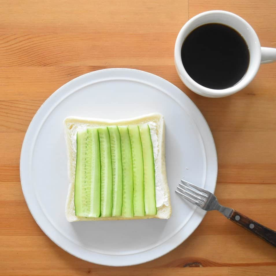 山崎佳のインスタグラム：「Today’s breakfast.」