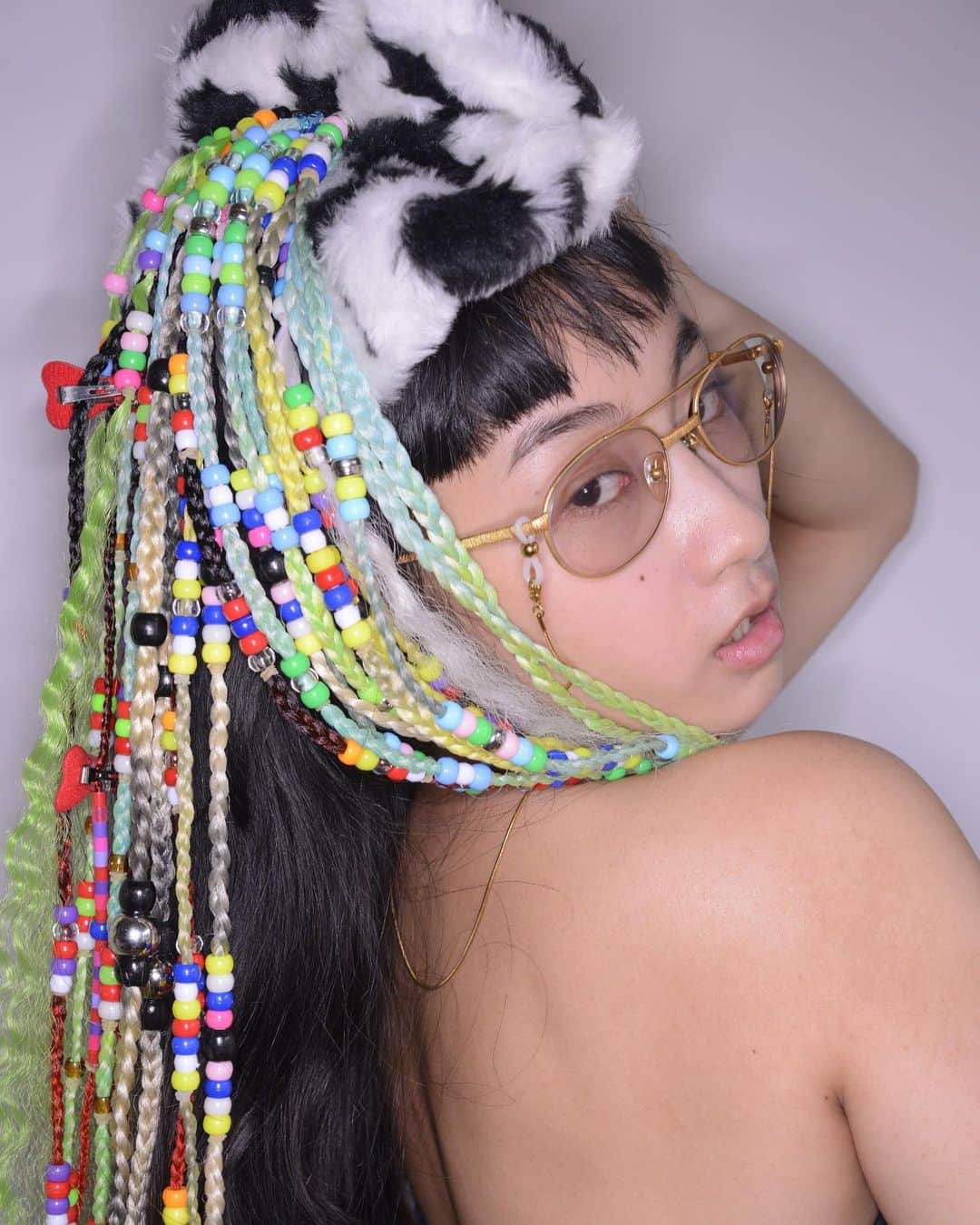 河野富広さんのインスタグラム写真 - (河野富広Instagram)「New fancy wigs available @konomadinc  Photography @sayaka_maruyama_  Model @tyrnbl  Wig @tomikono_wig  @konomadinc」7月26日 22時53分 - tomikono_wig