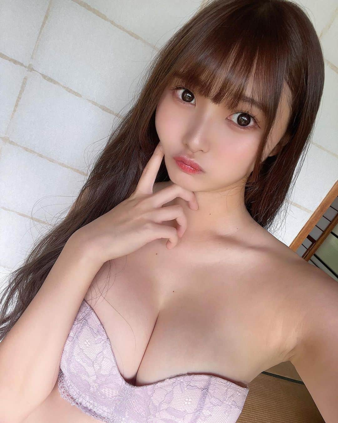 片岡未優のインスタグラム：「ちゅーっ💕」