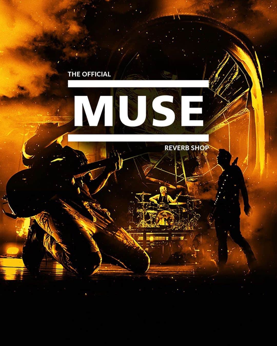 MUSEのインスタグラム：「The Official @Muse Shop lands on Reverb next week!」