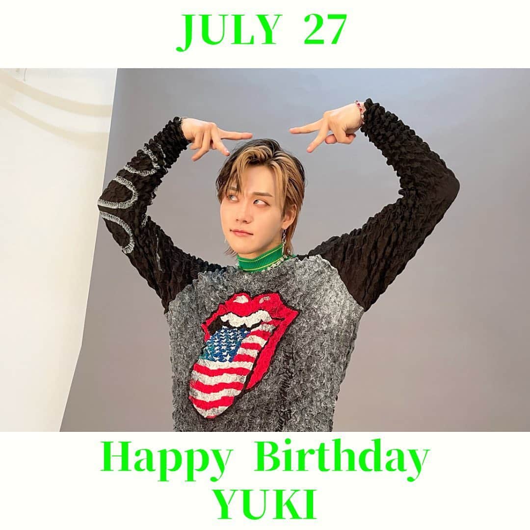 MADKIDのインスタグラム：「🎂🎂🎂🎂🎂🎂🎂🎂  Happy Birthday YUKI 07.27  🎂🎂🎂🎂🎂🎂🎂🎂  今日はYUKIの誕生日です👏 お祝いコメントお待ちしてます💪 Let's celebrate YUKI's birthday!!  #madkid #japaneseboysband」