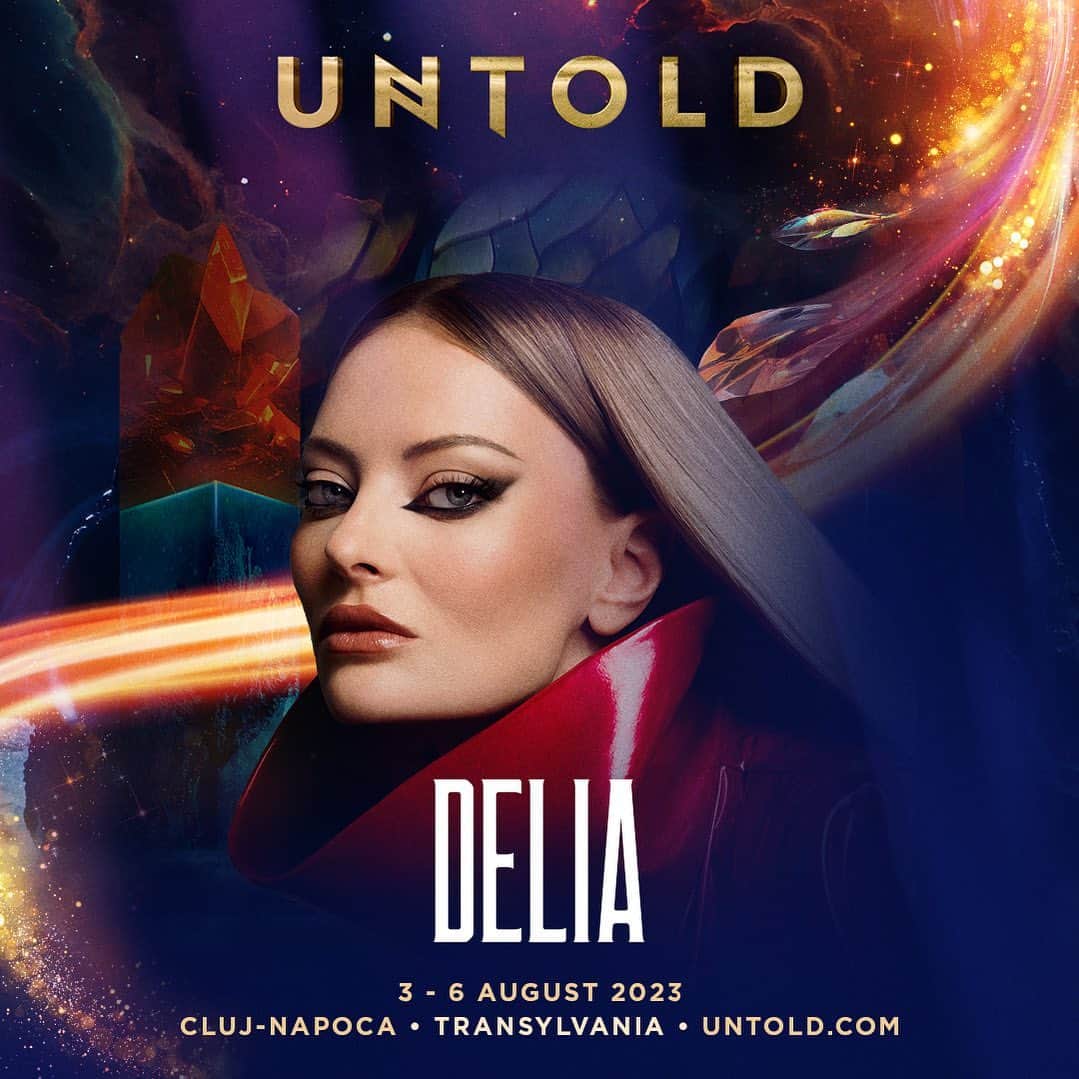 Delia Matacheのインスタグラム：「Let’s rock the mainstage, @untoldfestival 🤘」