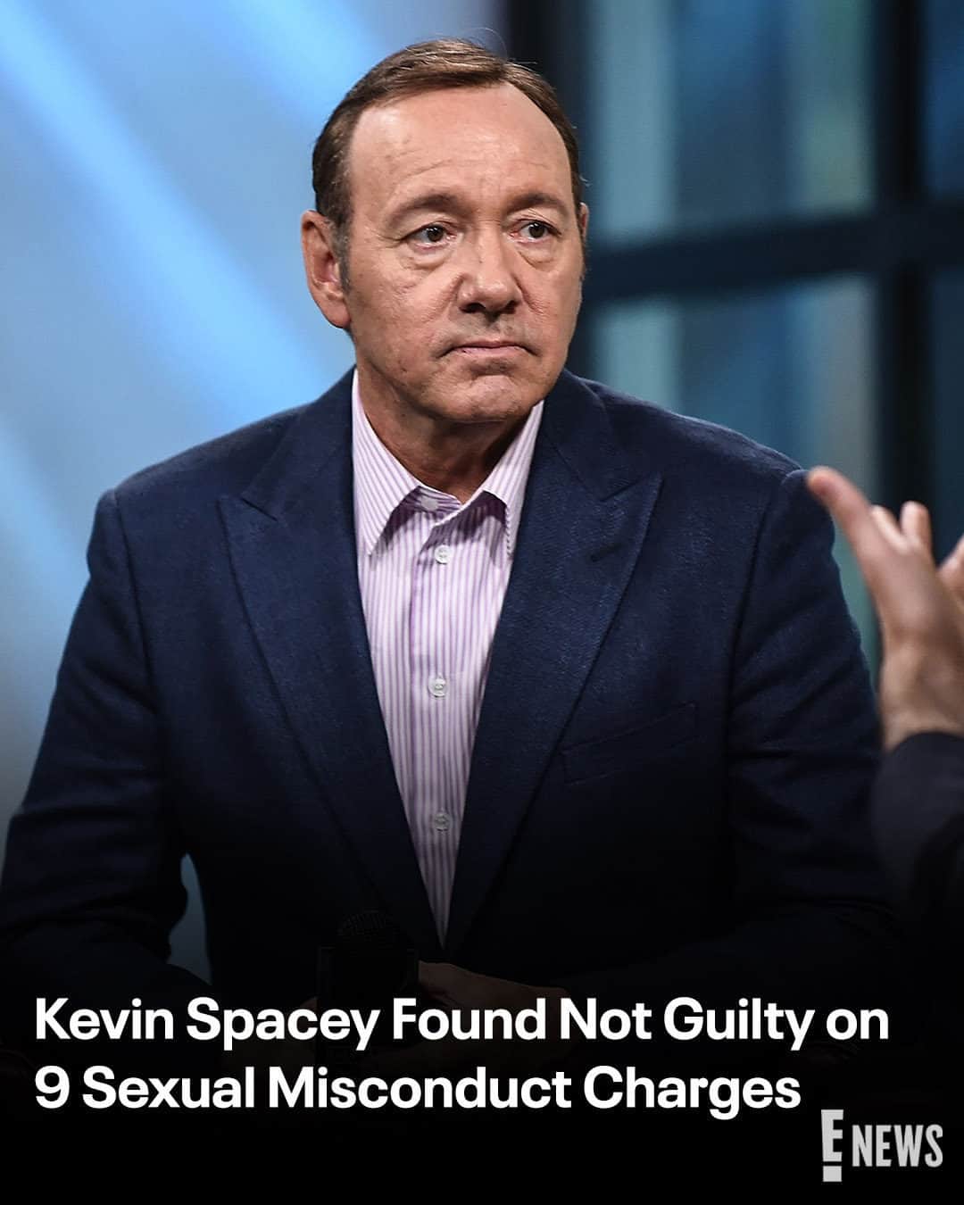 E! Onlineさんのインスタグラム写真 - (E! OnlineInstagram)「Content warning: This article discusses sexual assault. A London jury has decided Kevin Spacey's fate in his sexual assault case. Link in bio for everything we know about the courtroom verdict. (📷: WireImage)」7月27日 2時00分 - enews