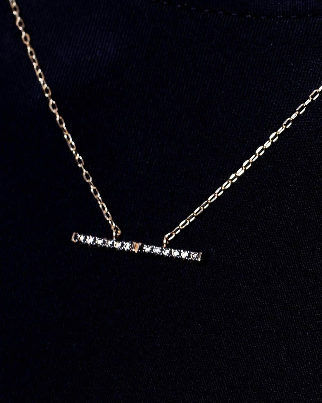 Hirotaka Jewelryさんのインスタグラム写真 - (Hirotaka JewelryInstagram)「TRAPEZE “DIAMOND” NECKLACE #hirotakajewelry」7月27日 11時57分 - hirotakajewelry