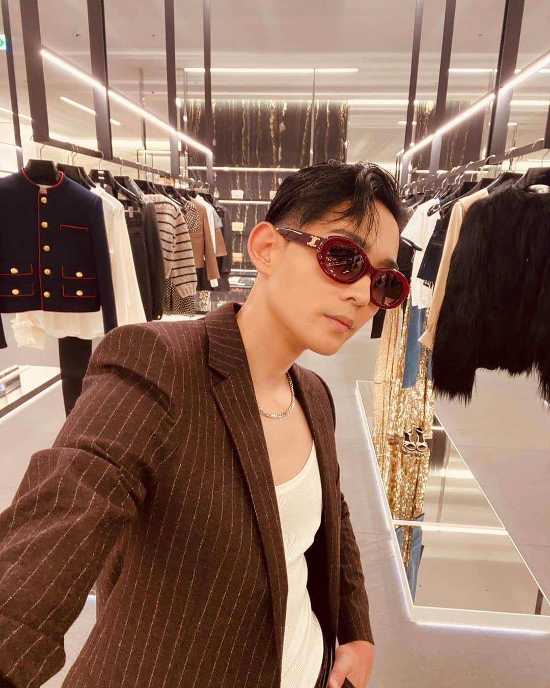 竜星涼さんのインスタグラム写真 - (竜星涼Instagram)「#CELINE  #sunglasses   カイデスナ😎♡」7月27日 12時26分 - ryo_ryusei