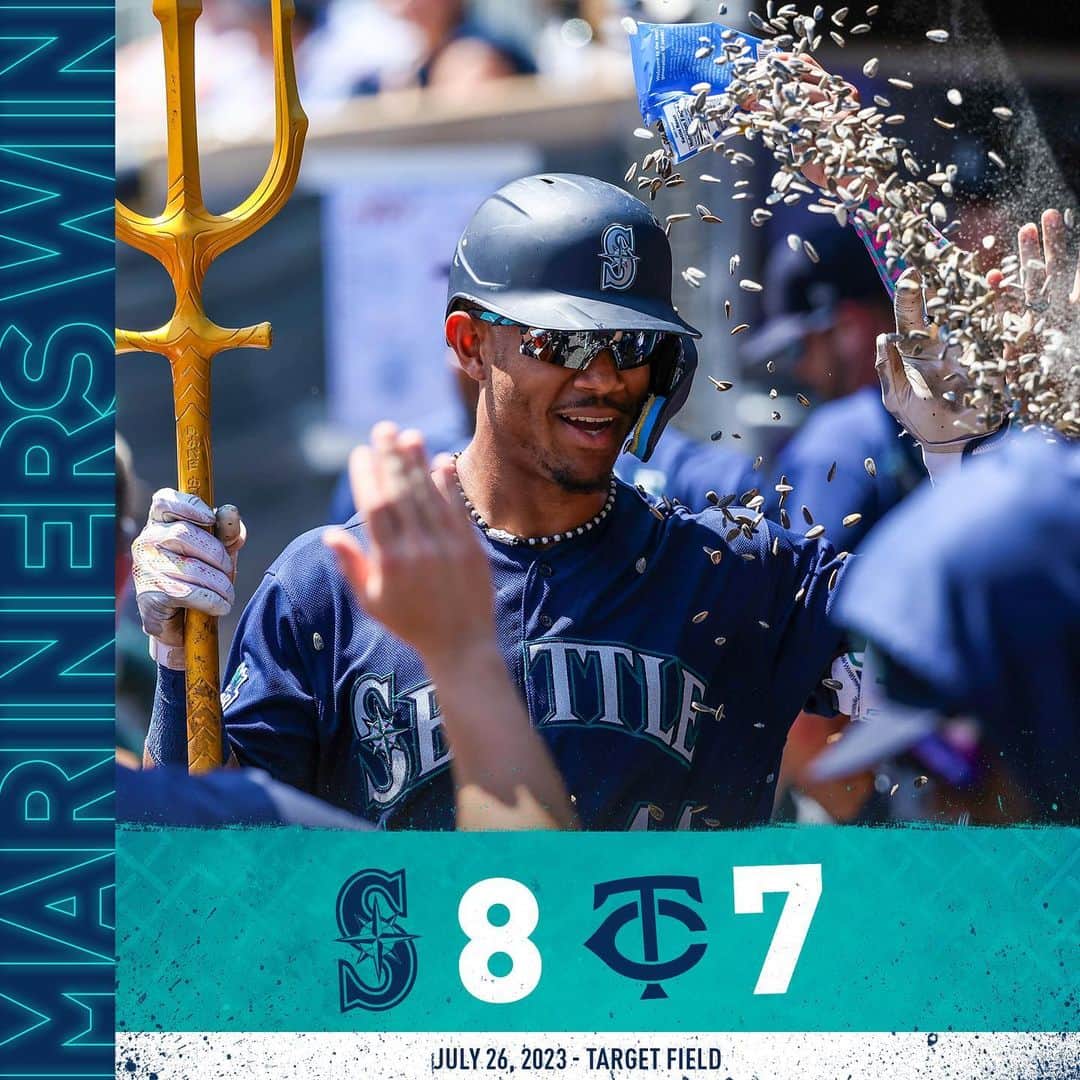 シアトル・マリナーズのインスタグラム：「Series WIN! #SeaUsRise」