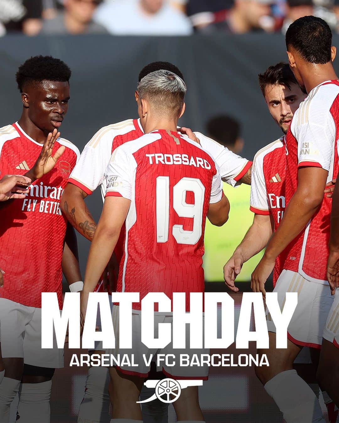 アーセナルFCさんのインスタグラム写真 - (アーセナルFCInstagram)「It’s matchday, Gooners 🙌  🆚 FC Barcelona 🕞 3.30am (UK) 🏟 SoFi Stadium 📺 Watch LIVE on Arsenal.com」7月27日 6時01分 - arsenal