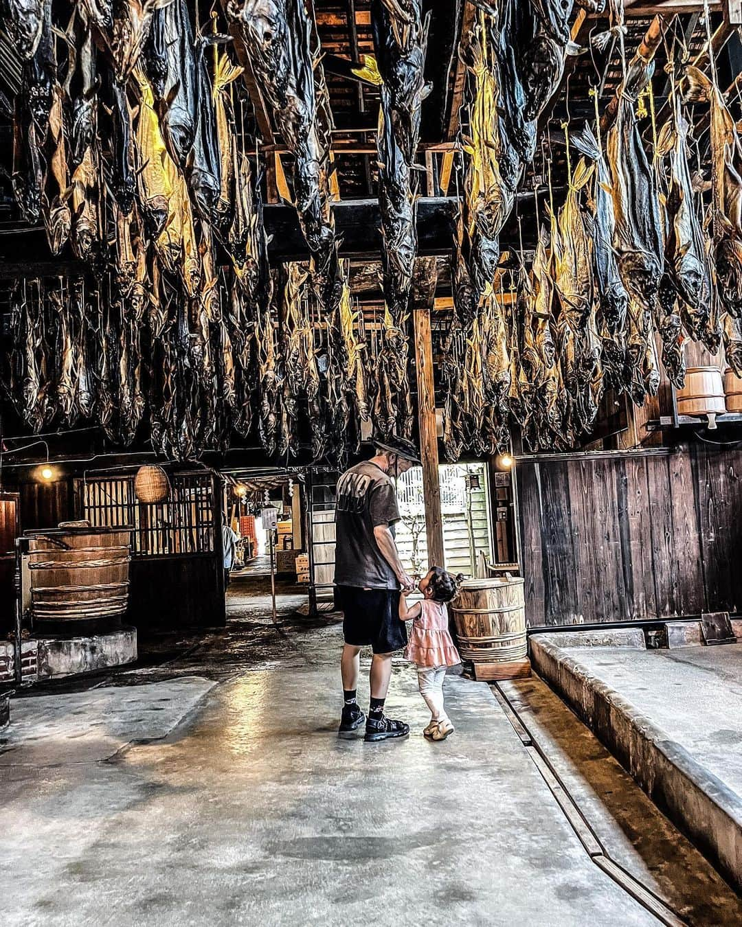 遠山雄也のインスタグラム：「. おはよう🥸 今日も元気にサロンワーク✂︎ 　 　 新潟県村上市 この香りが懐かしい 　 　 鮭鮭鮭鮭鮭鮭鮭鮭鮭鮭鮭鮭 鮭鮭鮭鮭鮭鮭鮭鮭鮭鮭鮭鮭 鮭鮭鮭鮭鮭鮭鮭鮭鮭鮭鮭鮭 　 　 　 #新潟旅行 　 　 　 　 #生後1134日 #女の子キッズ #パパと娘 #育児記録 #子供のいる暮らし #生後37ヶ月 #3歳1ヶ月」