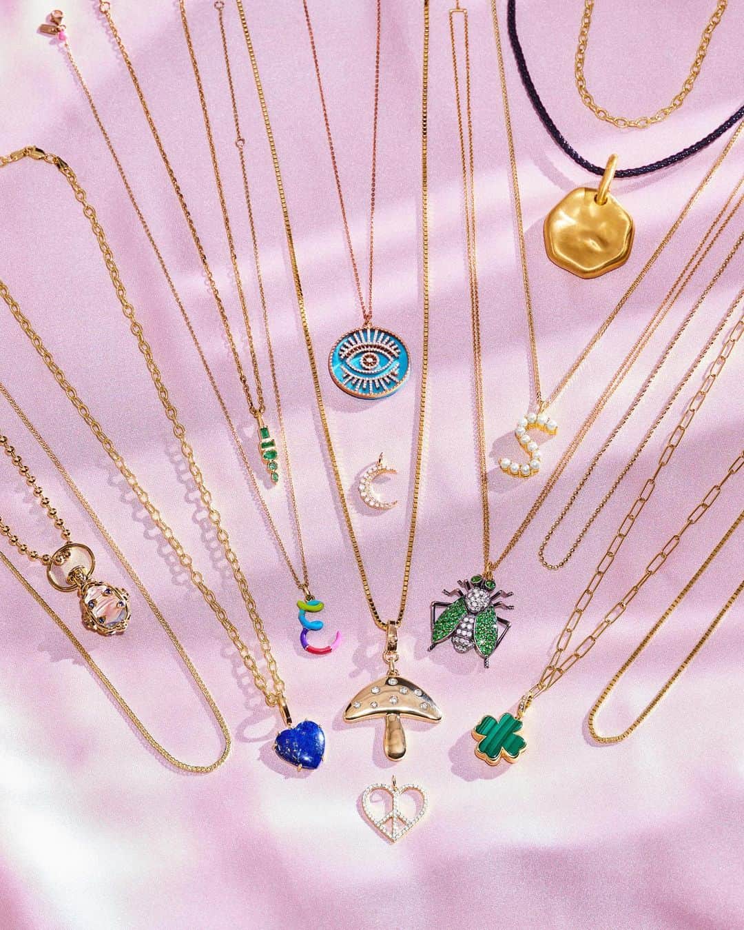 Saks Fifth Avenueのインスタグラム：「Consider us *quite literally* charmed. Tap or head to the link in our bio to shop more delicate picks. #Saks」