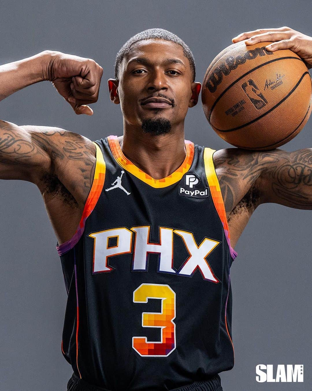 フェニックス・サンズさんのインスタグラム写真 - (フェニックス・サンズInstagram)「Bradley Beal is @slam cover official ☄️」7月27日 7時35分 - suns