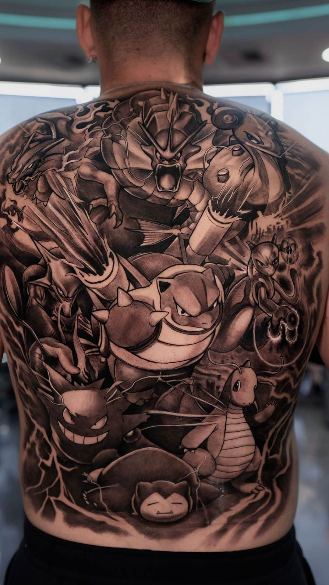 ニック・キリオスのインスタグラム：「POKÉMON GANG 4 LIFE 👑 HAD TO COOK UP SOMETHING CRAZY!!!! APPRECIATE YOU MY BROTHER @gangatattoo」