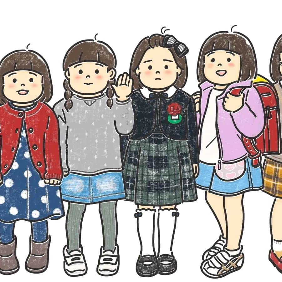 こつばんのインスタグラム：「4～7さい  この頃は服にこだわりなかったなぁ😊 NEXTとかZARAをよく着てた期！」