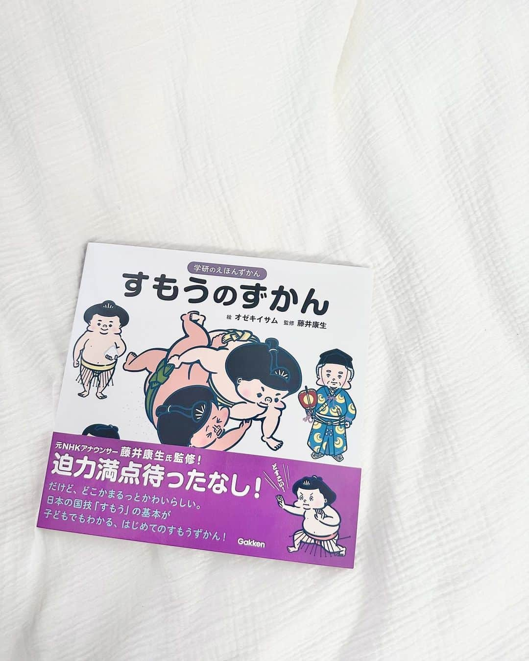 山根千佳さんのインスタグラム写真 - (山根千佳Instagram)「. . ストーリーに投稿している本はなんですか？と 沢山質問頂いたので紹介します🧸💐  「すもうのずかん」は 大相撲ファンはみんな大好き 元NHK藤井アナ監修の絵本図鑑です🌿  @ozekiisamu さんのイラストも 可愛すぎて、ずっと見ちゃいます😌♡  今日はこれからお仕事です🏃‍♂️ 皆さん暑いので気をつけましょうね🏃‍♂️ 沢山水分補給🍻 . . #すもうのずかん #オゼキイサム さん #相撲 #相撲好きな人と繋がりたい」7月27日 10時27分 - yamane_chika