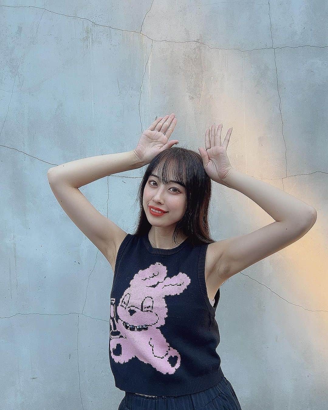 宮島小百合さんのインスタグラム写真 - (宮島小百合Instagram)「＠shopcider ＠shopcider_jp  🐰🐰🐰🩷🐰🐰🐰 割引コード:SAYURI222_TT 一目でこれに決めた‼︎ 思ったより厚めのしっかり生地でよかったです‼︎ 夏にちょうどいい♡うさちゃん好きにはおすすめ(*^o^*)  #ショップサイダー#サイダー#shopcider#cider」7月27日 10時51分 - sayuri_kakaka