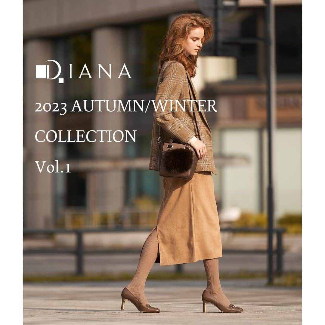 ダイアナ プレスさんのインスタグラム写真 - (ダイアナ プレスInstagram)「2023 Autumn Collection "Discover Standard" ・ ・ トラッドなムードを纏うダブルブレストジャケットにシンプルなタイトスカートを合わせたら、大人の気品溢れるクラシカルスタイルの完成♡小物づかいでアクセントをつければ、秋らしい落ち着いた色味のコーディネートも華やかにクラスアップ！  PUMPS▶▶ UL17291 size:21.5～25.0cm heel:7cm  BAG▶▶ AS3610  Aattire credit▶▶ Jaket/JOURNAL STANDARD Knit/allureville Skirt/avecmoi   #ダイアナ #ダイアナシューズ #DIANA #dianashoes #トレンドシューズ #パンプス #大人フェミニン #大人可愛い #大人女子 #フェミニンカジュアル #トートバッグ #大人カジュアル #大人カジュアルスタイル #きれいめ女子 #パンプス女子 #ミニトート #xsサイズ #ファートート #トレンドパンプス #xlサイズ」7月27日 10時58分 - dianashoespress