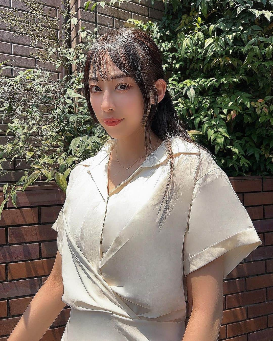 宮島小百合さんのインスタグラム写真 - (宮島小百合Instagram)「＠shopcider ＠shopcider_jp  🤍🩶🤍🩶🤍🩶 割引コード:SAYURI222_TT オシャレお姉さんしたい人にはぴったり🩶 サラサラしてるのでスッキリ涼しく着れちゃいます(^○^)  #ショップサイダー#サイダー#shopcider#cider」7月27日 11時00分 - sayuri_kakaka