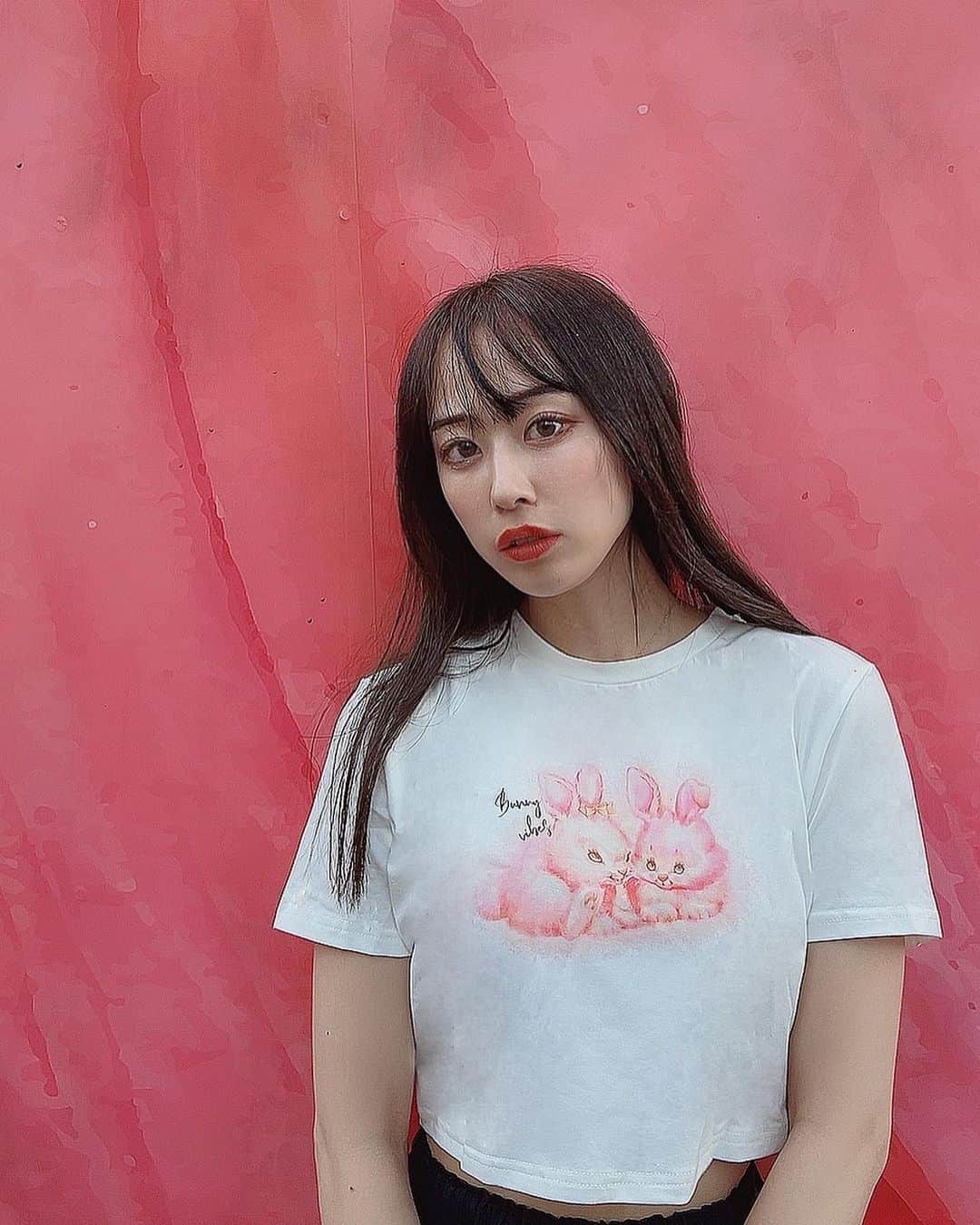 宮島小百合さんのインスタグラム写真 - (宮島小百合Instagram)「＠shopcider ＠shopcider_jp  🎈🤍🎈🤍🎈🤍 割引コード:SAYURI222_TT うさぎのTシャツはどんなコーデにも合わせやすい♡ スカートでも、ジーパンもいいかも🐰  #ショップサイダー#サイダー#shopcider#cider」7月27日 11時08分 - sayuri_kakaka