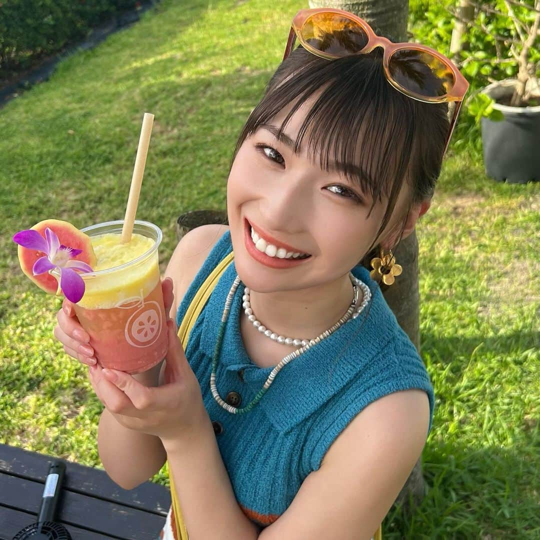 のインスタグラム：「オフショット🌺🌴🐠  #googlepixel #au #石垣島 #沖縄」