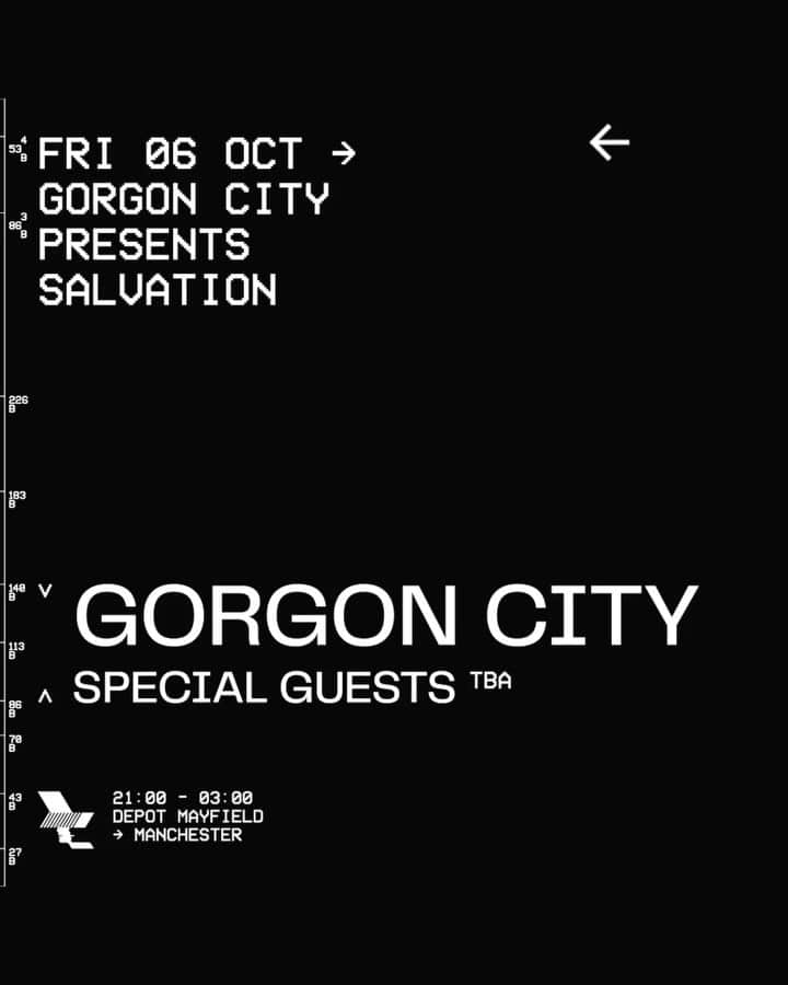 Gorgon Cityのインスタグラム：「Warehouse Project is on sale now🚨  Make sure you sign-up for Drumsheds + all other show pre-sales, which go live next week🖤」