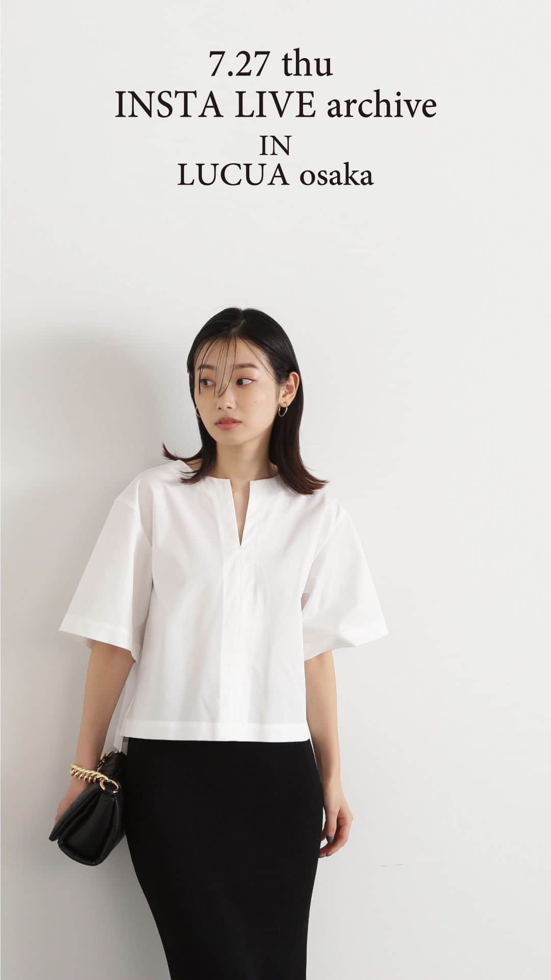 NATURAL BEAUTY BASICのインスタグラム：「【晩夏カラーおすすめアイテム紹介】  〈スタッフ〉 せきや 164cm/いしだ 152cm こが 164cm  ●Vネックフリルブラウス 0173210750 ￥7,480 tax in  ●チュールフラワーエンブロイダリースカート 0173220754 ￥11,440 tax in  ●シアーローンギャザースリーブブラウス 0173210743 ￥7,480 tax in  ●リーフ柄レーススカート 017322750 ￥9,900 tax in  ●ニュアンスネックナロージャンスカ 0173240710 ￥10,890 tax in  ●スリットネックミニマルブラウス 0173210704 ￥6,930 tax in  ●フラップポケットナロースカート 0173220710 ￥9,900 tax in  ●レーススリーブブラウス 0173210751 ￥7,920 tax in  ●ハイウエストベルテッドパンツ 0173130411 ￥9,900 tax in  #インスタ LIVE#インスタライブ配信#naturalbeautybasic#nbb#ナチュラルビューティーベーシック#nbbofficial#スタッフ着回しコーデ#トレンドコーデ#秋色コーデ#ワンピース#ブラウス#スカート#晩夏カラー」