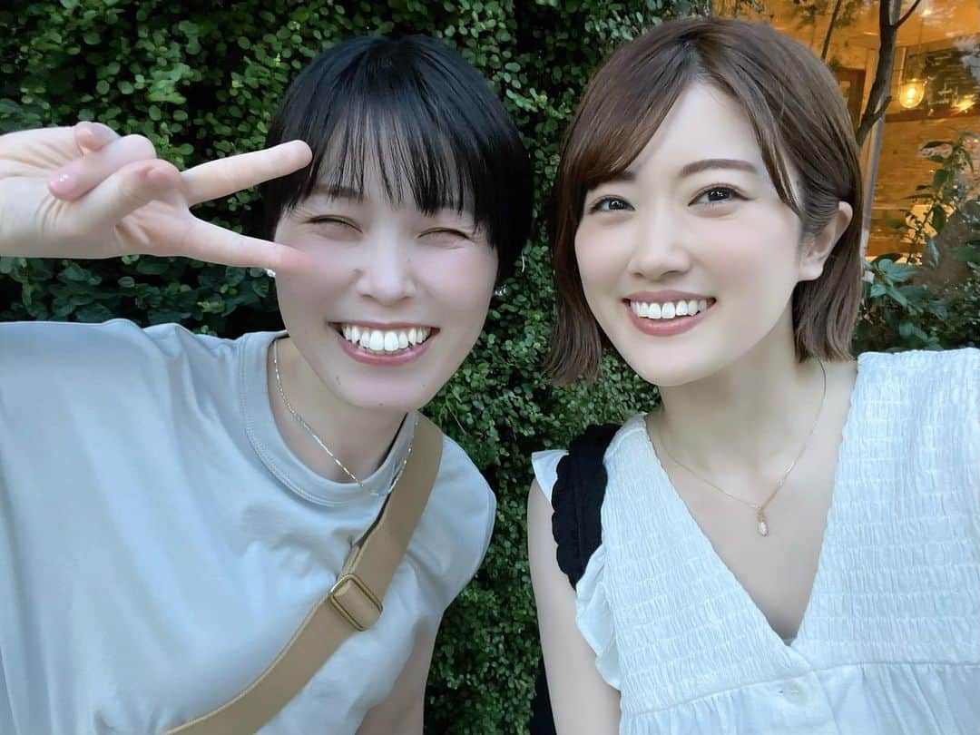 樋口日奈さんのインスタグラム写真 - (樋口日奈Instagram)「. 誠子さんと一緒に、夏の思い出2ページ目🤭  プライベートでもお仕事でも たくさん過ごせますように…🍑」7月27日 15時14分 - higuchi_hina_official