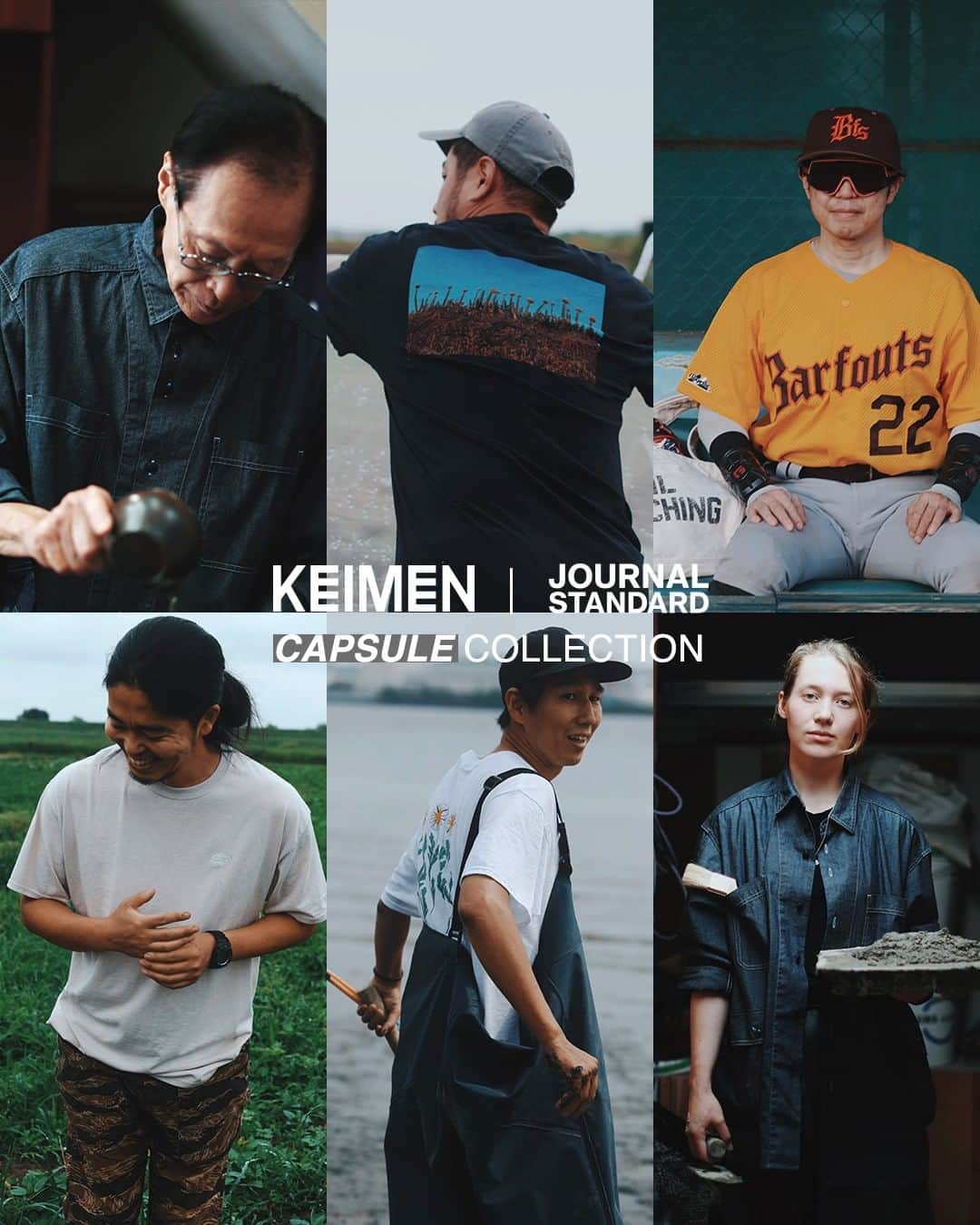 のインスタグラム：「この度、畑オタクのためのプロダクトブランド「KEIMEN」(カイメン)は、JOURNAL STANDARDとの協業による カプセルコレクションPOPUPが7/22(土)～7/31(月)の期間でJOURNAL STANDARD 表参道店で開催中。  今回の協業では、土をもっと豊かに遊ぶ為のプロダクトを制作。 「シャンブレーシャツ」「Tシャツ」「ニュースペーパーバック」の3型を販売。  屋内外関わらず様々なものを沢山を入れられるよう大き目のポケットが付属したシャンブレーシャツ。 「春菊」「葱」「人参」といった、普段口にしているのに見る機会が少ない野菜の花をプリントや刺繍で表現したTシャツ。 気兼ねなく様々な道具を持ち運べるニュースペーパーバッグなど全て土いじりから着想を得たものとなっています。   また、毎シーズン刊行している冊子「グリーンサム バイ カイメン」は土と触れ合う人たちにフォーカスをあてた特別版「SOIL STANDARD」号を制作。  是非、この機会に表参道店へ足をお運びください。  -------------------  シュンギクノハナ T-shirt ¥6,600 intax NO.23071610002220  ニンジンノハナ T-shirt ¥6,600 intax NO.23071610002320  ネギボウズ T-shirt ¥6,600 intax NO.23071610002420  Chambray farmers shirt ¥18,700 intax NO.23050610000220  Soil standard bag ¥11,000 intax NO.23092610000120  GREENTHUMB BY KEIMEN for JOURNAL STANDARD「SOIL STANDARD」 FREE  -------------------  @keimen_products @jsomotesando  @masayayamawaka  @norafarm_vegetables @tanakanozomu @nora_nobu @nora_farm  #2023SS #journalstandard #baycrews #fashion #journalstandardmens #journalstandardladies #ジャーナルスタンダード」
