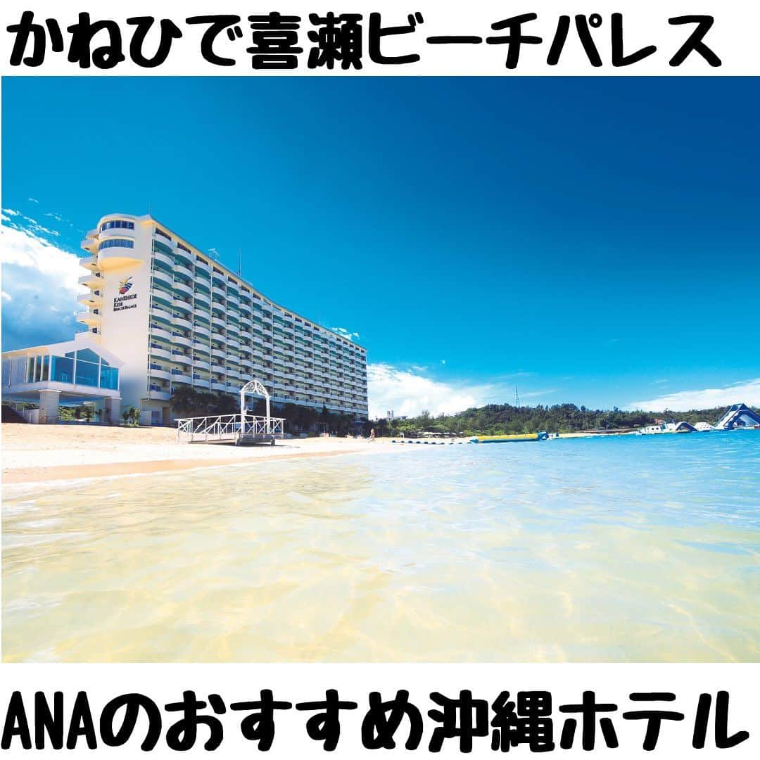 ANAさんのインスタグラム写真 - (ANAInstagram)「かねひで喜瀬ビーチパレス🏨@kanehide_kise_beach_palace 名護市の喜瀬ビーチに建つホテル。海が目の前🤩  ANAの夏休み応援プランでご予約すると、花火セットをプレゼント（1滞在につき1セット）🎁  航空券とホテル、セットでおトクなダイナミックパッケージはこちら https://ana.ms/46St8jr  美しく青い海に癒される沖縄✨ さまざまなイベントに加えてこの夏はバスケットボールの世界大会も開催予定。熱気に満ちた沖縄を旅しませんか😄  #allnipponairways #ana #airplane #airport #japantrip #trip #飛行機 #travel #日本を旅しよう #旅行 #visitjapan #visit #夏休み #夏休み旅行  #沖縄旅行 #沖縄ホテル #沖縄 #名護 #喜瀬ビーチ #リゾート #プール #okinawa #nago #kisebeach #beach #pool  #resort  #かねひで喜瀬ビーチパレス」7月27日 15時46分 - ana.japan