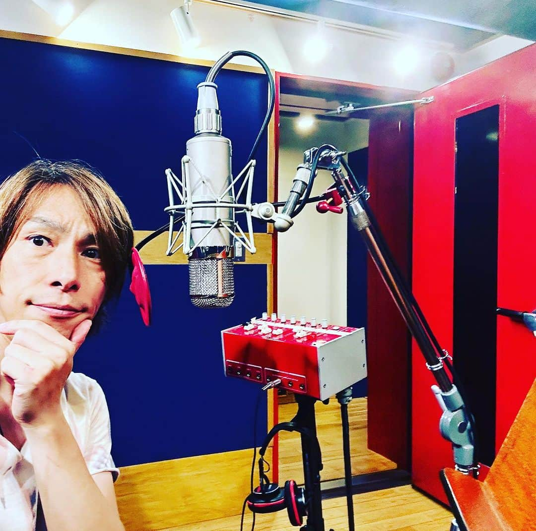 谷本貴義のインスタグラム：「昨日はREC7時間♪ やればできる！ 出来上がりお楽しみにー！  #rokustudio」