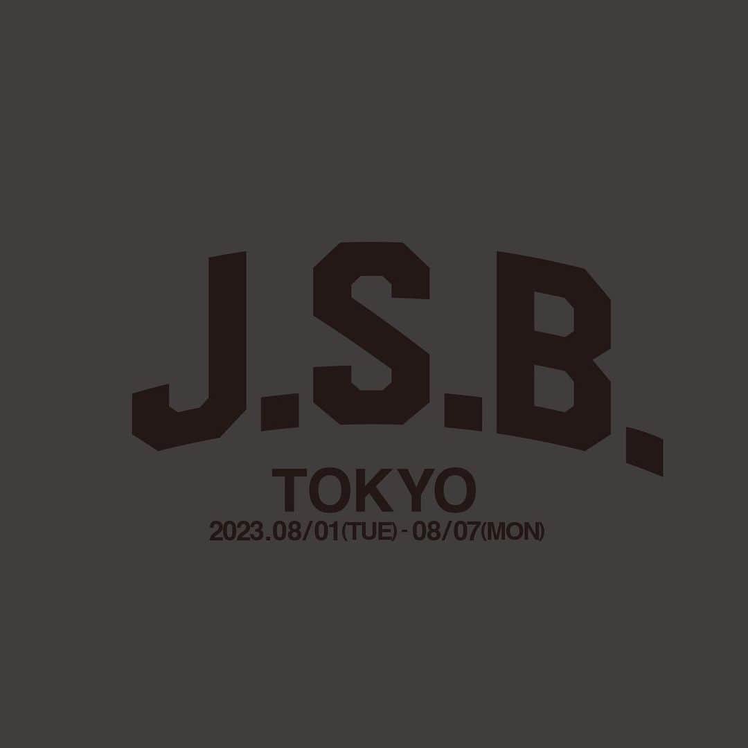 J.S.Bのインスタグラム：「三代目J SOUL BROTHERS 2023 J.S.B. SUPPORT WEAR COLLECTION BLACK Ver. 8.1(TUE) ON SALE at VERTICAL GARAGE NAKAMEGURO  ■VERTICAL GARAGE NAKAMEGURO ADDRESS：〒153-0051 東京都目黒区上目黒1丁目15-11 8.1(TUE)-8.7(MON) OPEN 8/1(火) 12:00 - 19:00 8/2(水) 12:00 - 19:00 8/3(木) 12:00 - 19:00 8/4(金) 12:00 - 19:00 8/5(土) 11:00 - 19:00 8/6(日) 11:00 - 19:00 8/7(月) 12:00 - 19:00 ※5,6日OPEN時間が変更になります。  同日8/1(火)よりJ.S.B.商品を¥10,000(税込）以上お買い上げの お客様にオリジナルキーホルダーをプレゼント！ (SUPPORT WEAR以外のJ.S.B.商品も対象です）  ※VERTICAL GARAGE NAKAMEGUROでの配布カラーはブルーになります。 ※VERTICAL GARAGE NAKAMEGURO以外の店舗での配布は 御座いません。 ※ノベルティは無くなり次第終了となります。  是非、チェックして下さい！  @j.s.b._official @jsb3_7official @vertical_garage」
