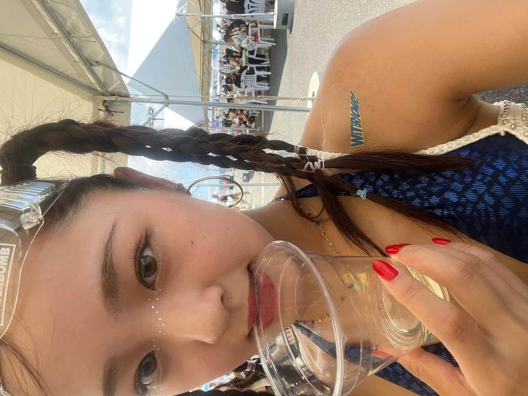 竹地ほのかさんのインスタグラム写真 - (竹地ほのかInstagram)「🥵💦」7月27日 18時14分 - min00l8