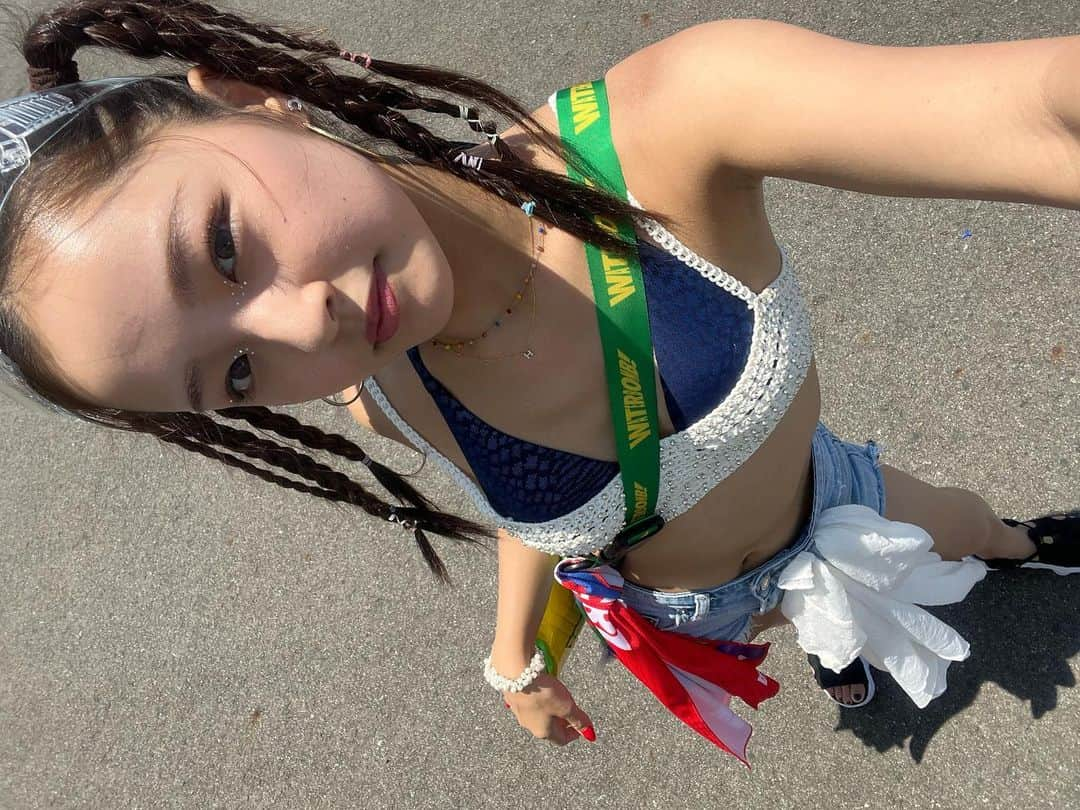 竹地ほのかのインスタグラム：「🥵💦」