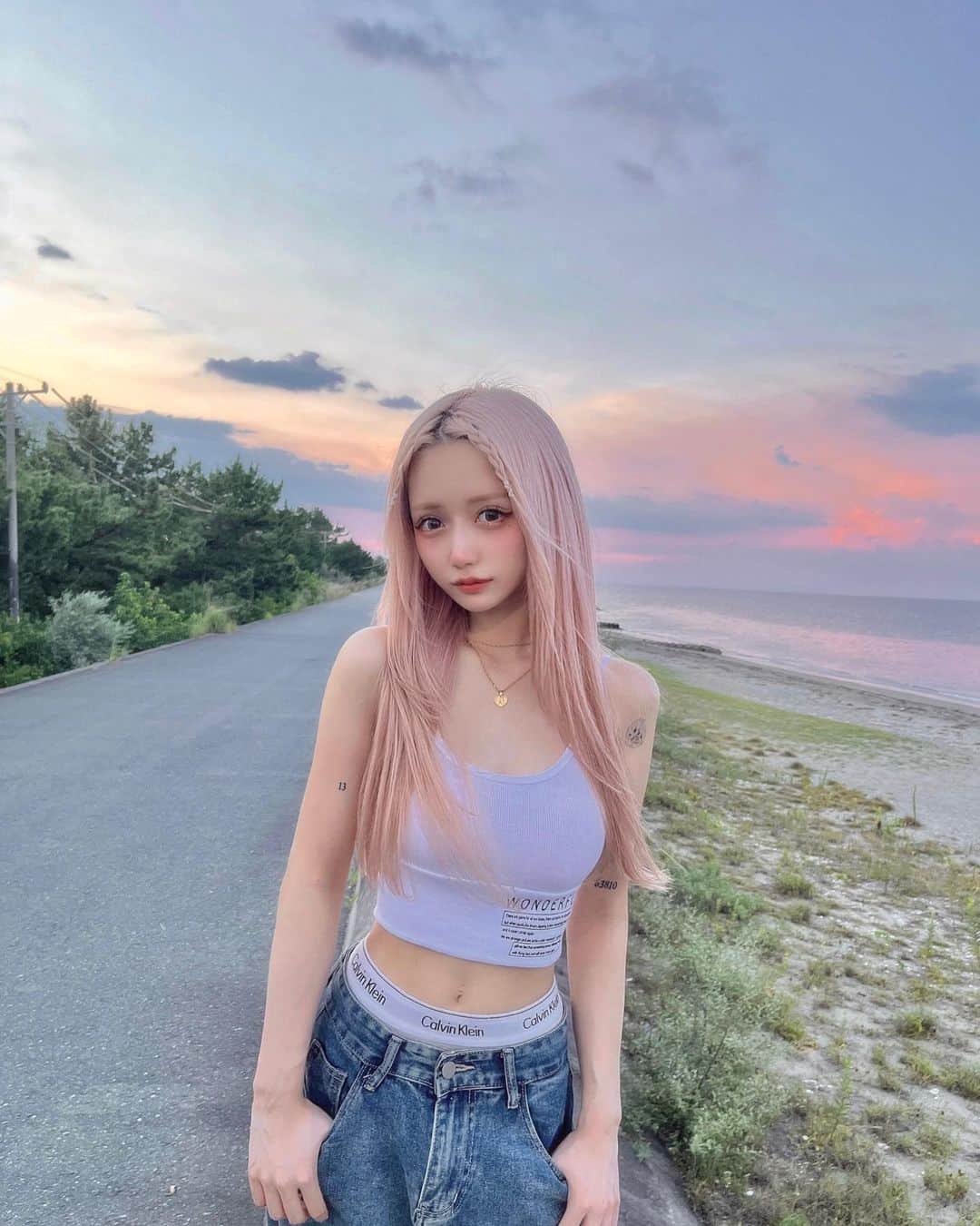 なかにしりあんのインスタグラム：「⭐️🤍」