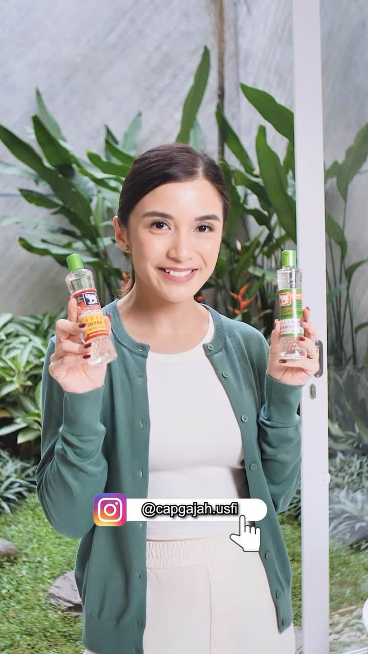チェルシー・オリビアのインスタグラム：「Kalo tiba-tiba lagi ga enak badan hal pertama yang aku lakuin pasti oles Minyak Kayu Putih.. wanginya bikin lebih relax dan selalu bikin badan aku jadi lebih enakan ❤️ Yang aku suka dari Minyak Kayu Putih dan Minyak Telon dari Cap Gajah karna selain kandungannya yang bagus untuk menjaga kesehatan, Minyak Kayu Putih dan Minyak Telon Cap Gajah juga bisa digunakan untuk bayi hingga dewasa loh..  Nah aku juga mau ajak kalian untuk ikutan giveaway dari dari aku & @capgajah.usfi 😘  S&K: 1. Wajib follow @capgajah.usfi  2. Jangan private IG kamu 3. Repost postingan giveaway di akun  @capgajah.usfi ke story Instagram kamu & tag @capgajah.usfi & @chelseaoliviaa 4. Di postingan giveaway @capgajah.usfi , komen “MAU HADIAH” sebanyak mungkin, dan mention tiga (3) orang teman kamu. 4. Semakin banyak komen, like, dan share, semakin besar kesempatan kamu untuk menang! 5. Sepuluh (10) orang pemenang akan diumumkan pada 18 Agustus 2023 di akun @capgajah.usfi 6. Satu alamat untuk satu akun pemenang 7. Ongkir ditanggung @capgajah.usfi 8. Keputusan panitia bersifat mutlak  Good luck ❤️❤️」