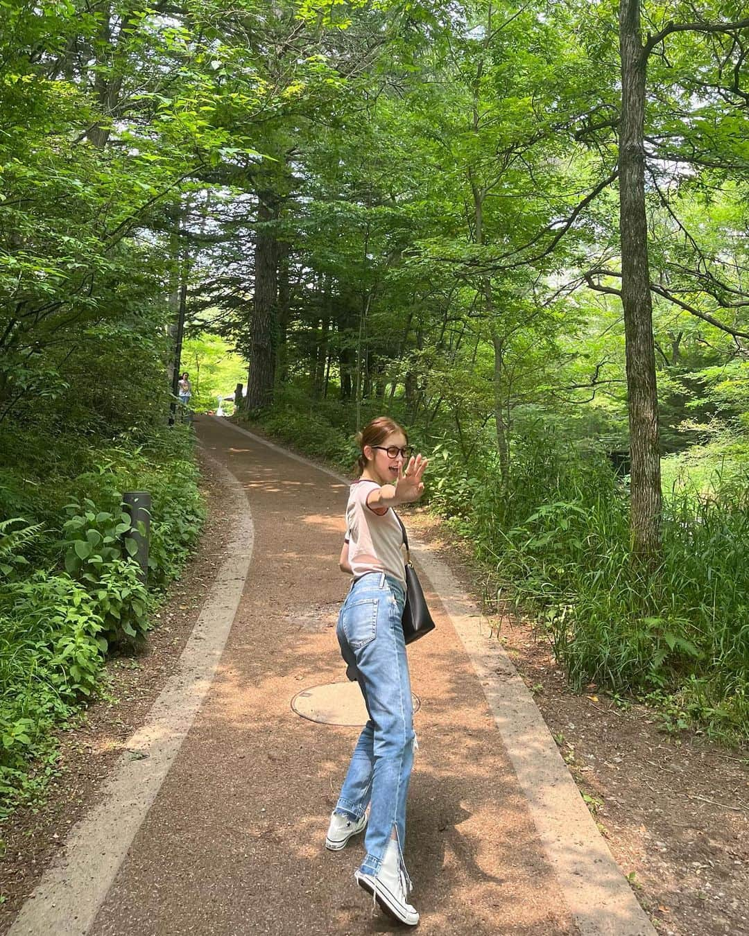 下山碧夢さんのインスタグラム写真 - (下山碧夢Instagram)「軽井沢🌱🍊 涼しくてのどかで幸せ😌」7月27日 19時16分 - a07m1u2