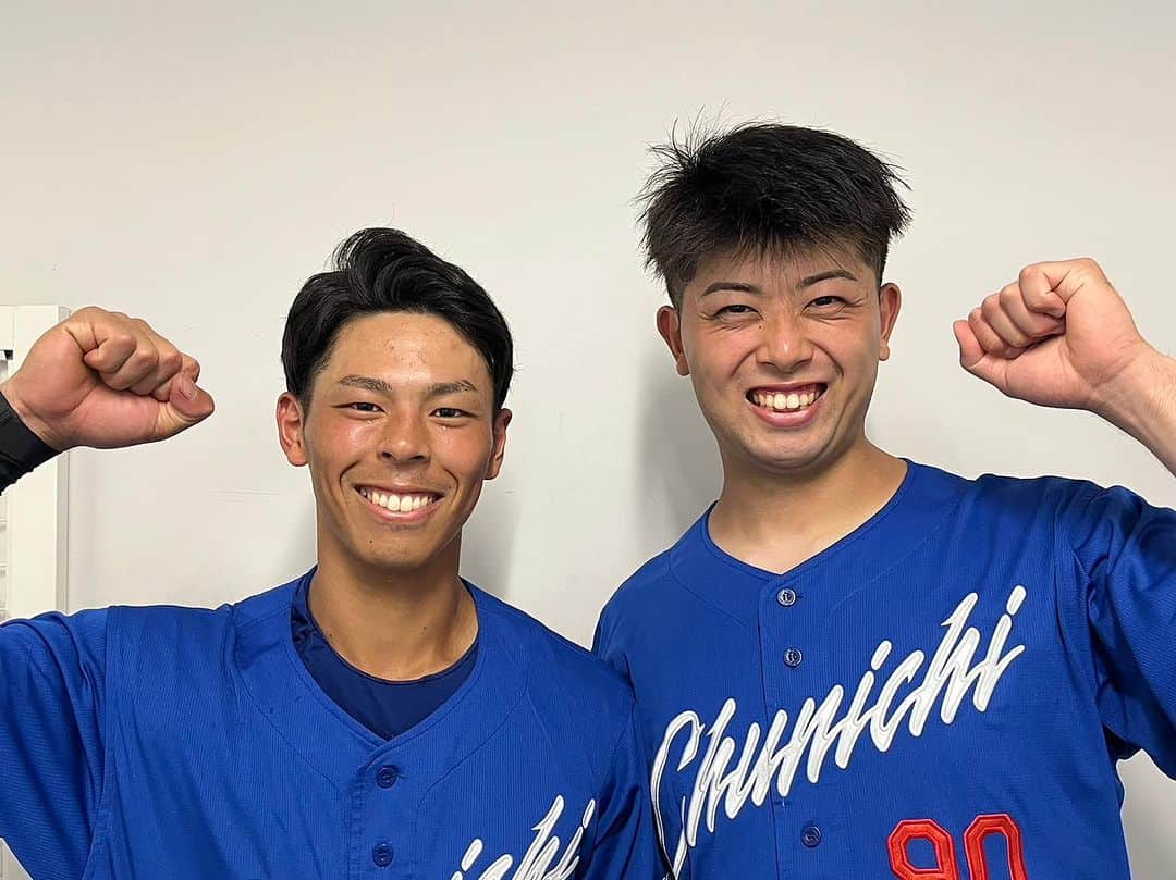 小田幸平さんのインスタグラム写真 - (小田幸平Instagram)「今日はオリックスと試合4対1で勝利🏆今から博多に移動🚅明日からソフトバンクホークス戦⚾️あと1つ嬉しい報告❗️ダイナ（松山）に続き正修（樋口）が支配下選手登録㊗️ 今からがスタート頑張れダイナ、正修❗️ #中日#ドラゴンズ#松山晋也#樋口正修#支配下登録#オリックスバファローズ#ソフトバンクホークス#タマホーム筑後スタジアム」7月27日 19時34分 - oda.kohei