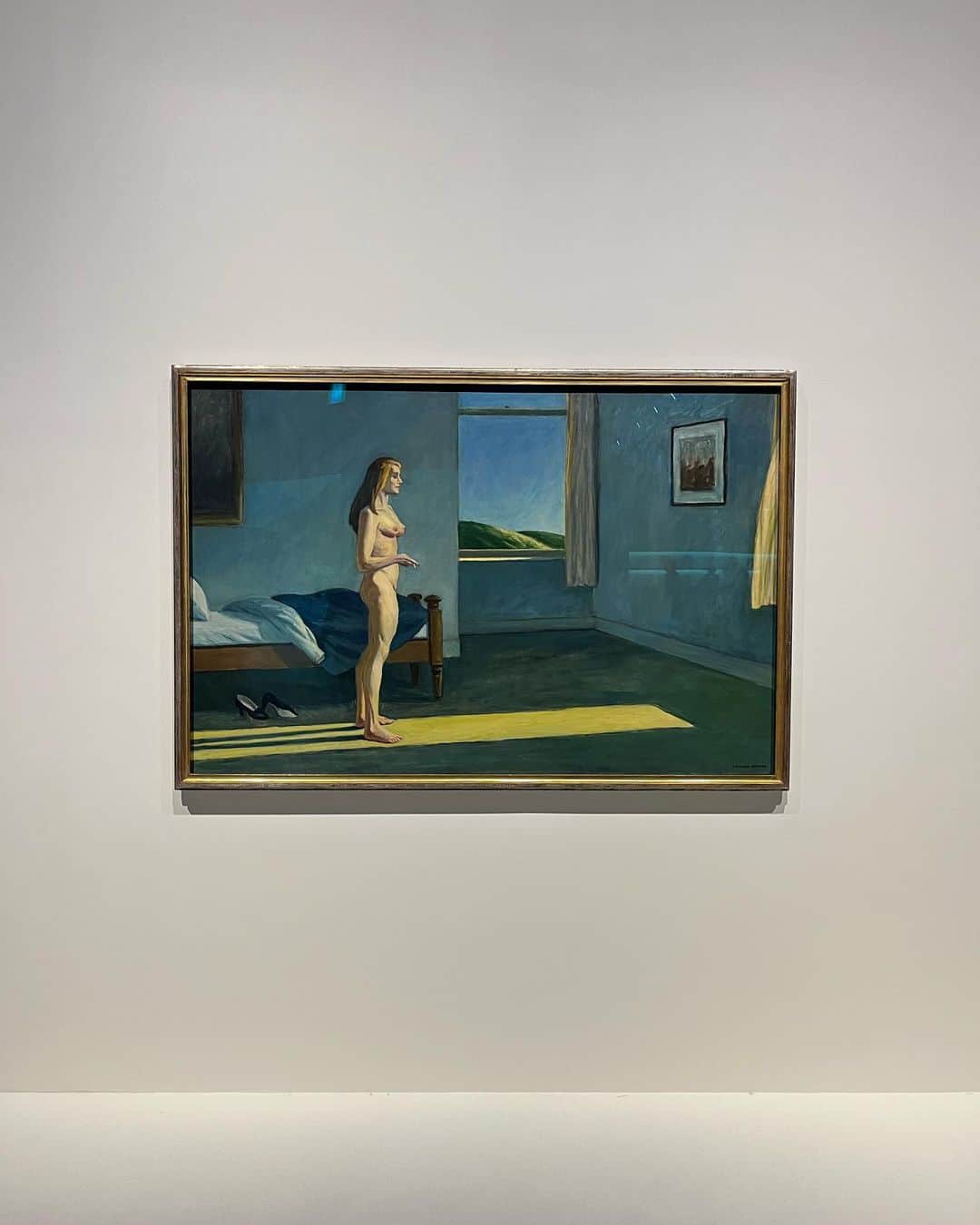 リュ・ヘヨンのインスタグラム：「에드워드 호퍼 🖼️」