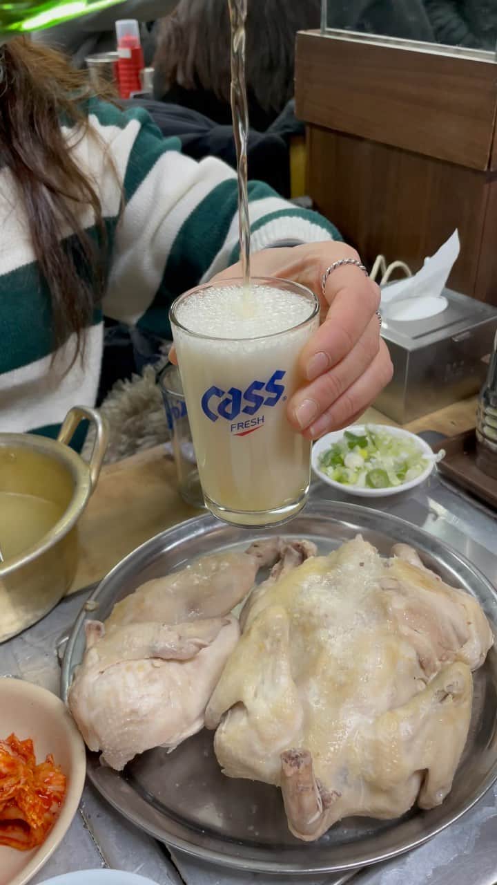 高井香子のインスタグラム：「韓国乾杯7days...🇰🇷  #1日1こうこりあさんぽ  #韓国 #韓国旅行 #韓国料理屋 #韓国グルメ」