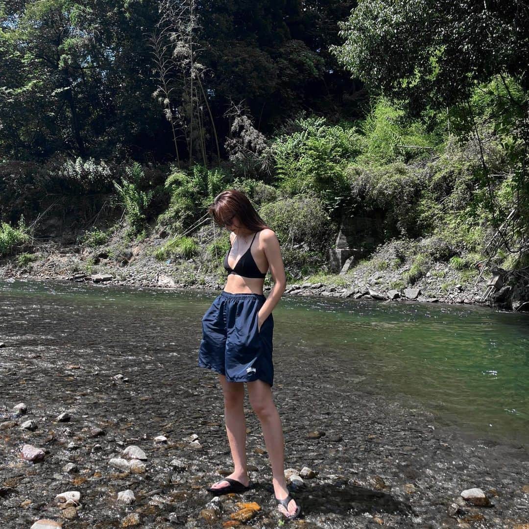 近藤沙良のインスタグラム：「Yay🛶✨🐟💦」