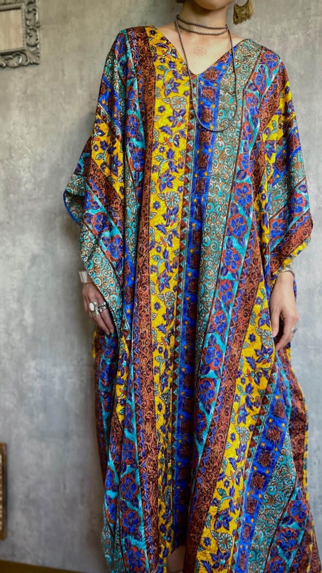 Chief used&vintageのインスタグラム：「7.27 Insta Live-Summer Kaftan Dress -」