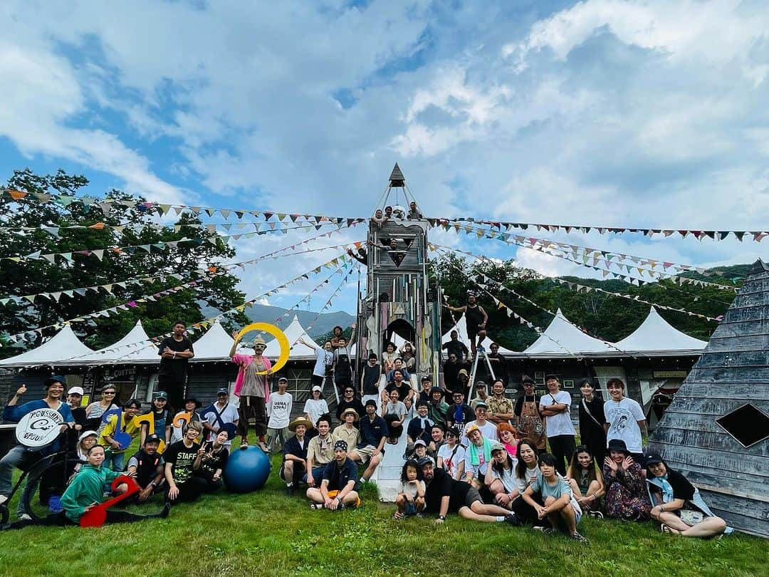 CANDLE JUNEのインスタグラム：「FUJI ROCK FES2023 ピラミッドガーデンスタート  #fujirock #pyramidgarden」