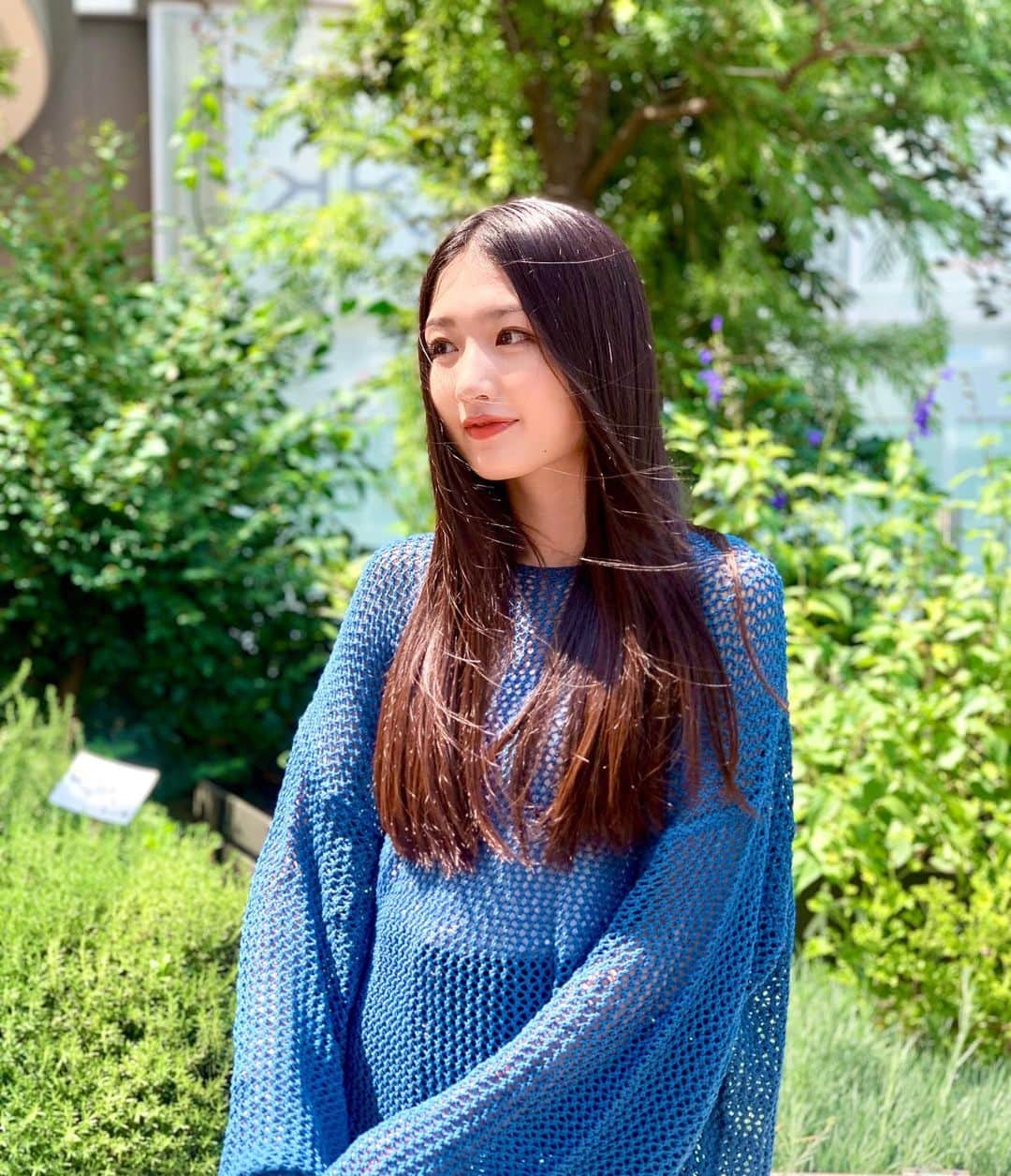塩月希依音のインスタグラム：「☀️  #natural #nature #jk#ljk #05#05년생 #05line#seventeen」