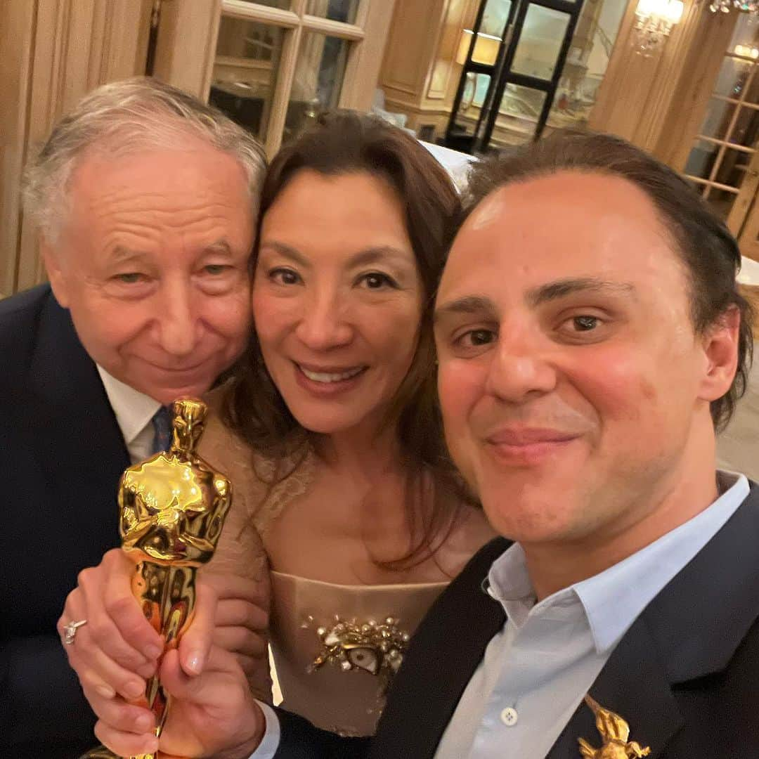 フェリペ・マッサさんのインスタグラム写真 - (フェリペ・マッサInstagram)「Happy marriage #JeanTodt & #michelleyeoh love you so much . ❤️❤️」7月28日 7時39分 - massafelipe