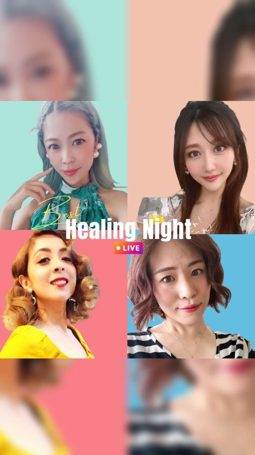 太田莉加のインスタグラム：「第2回Healing Night  幸せを持て余してる！」