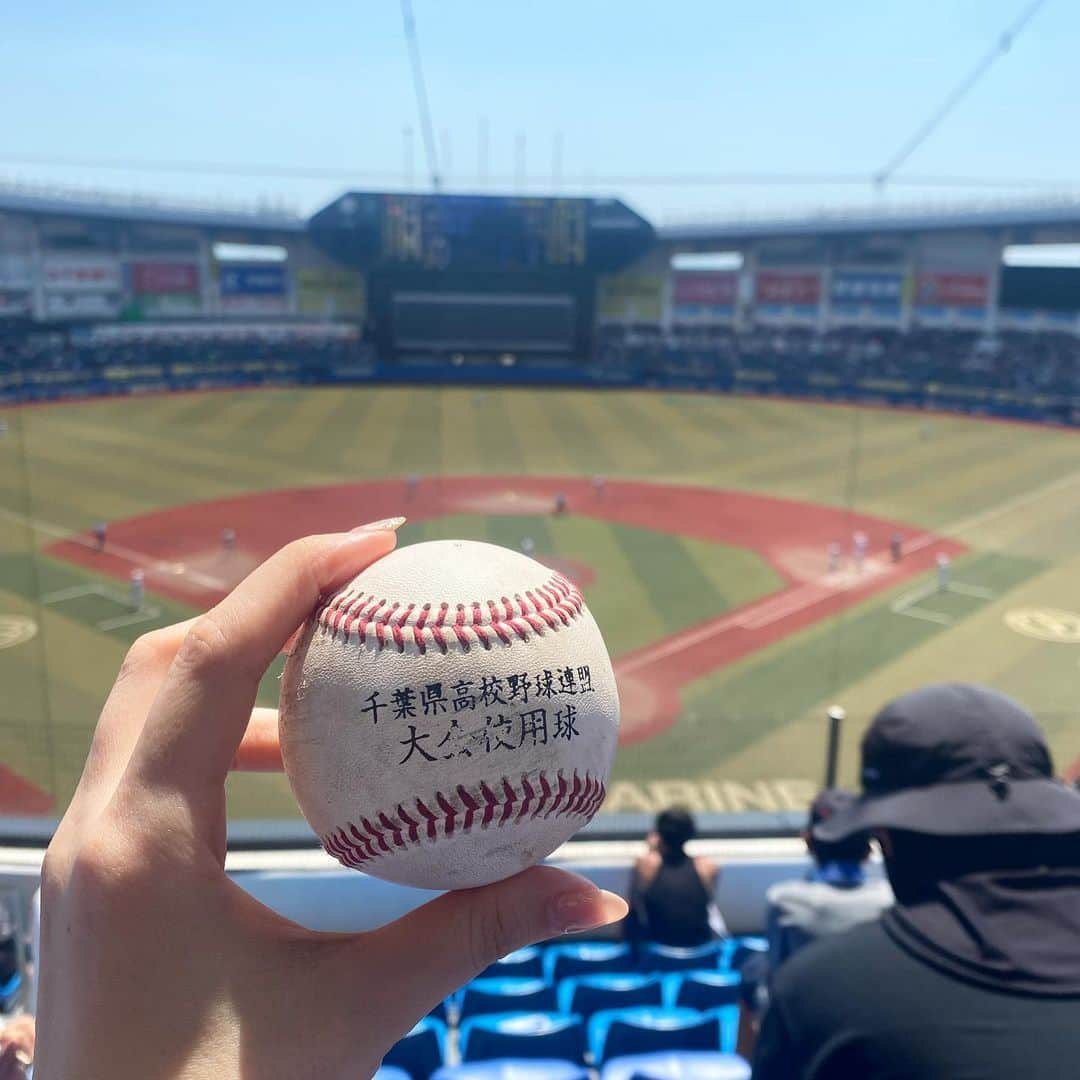 小倉星羅さんのインスタグラム写真 - (小倉星羅Instagram)「. 【105回目の千葉の夏】  専松対習志野の試合は劇的でしたね。  コロナを経て、満員のスタンド。  あー。帰ってきたな。  そう思いました。  やっぱり千葉の夏が好き。  ありがとう高校野球。  次は全員が専松を応援する番。  たっくさんの応援団を背に 一番長い夏を過ごせますように。  #高校野球千葉 #専大松戸 #習志野」7月27日 23時02分 - seira_ogura