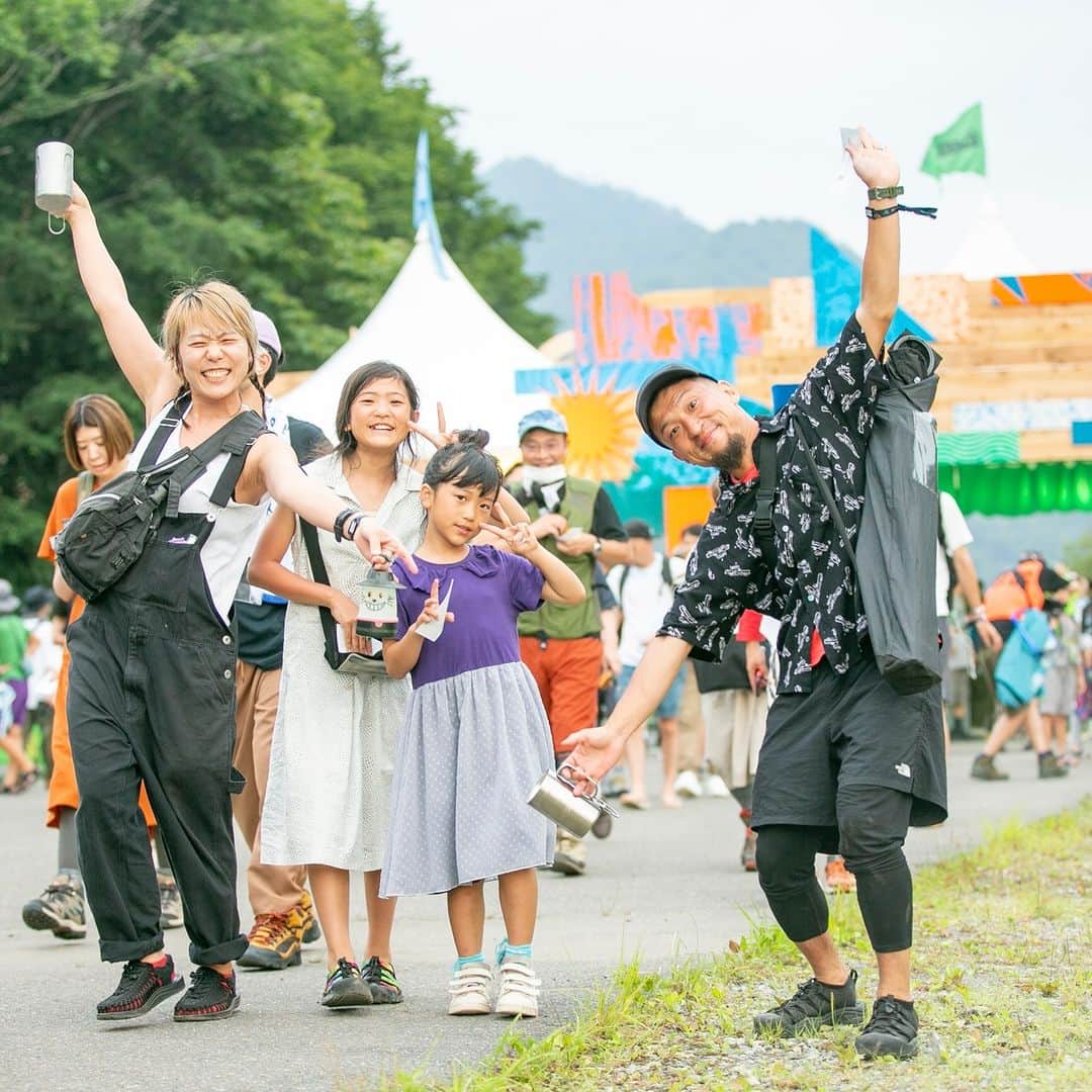 フジロック・フェスティバルのインスタグラム：「Glad to be back🙌🙌🙌  Photo: Sotaro Shimizu  #fujirock #fujirockfestival #フジロック #苗場」