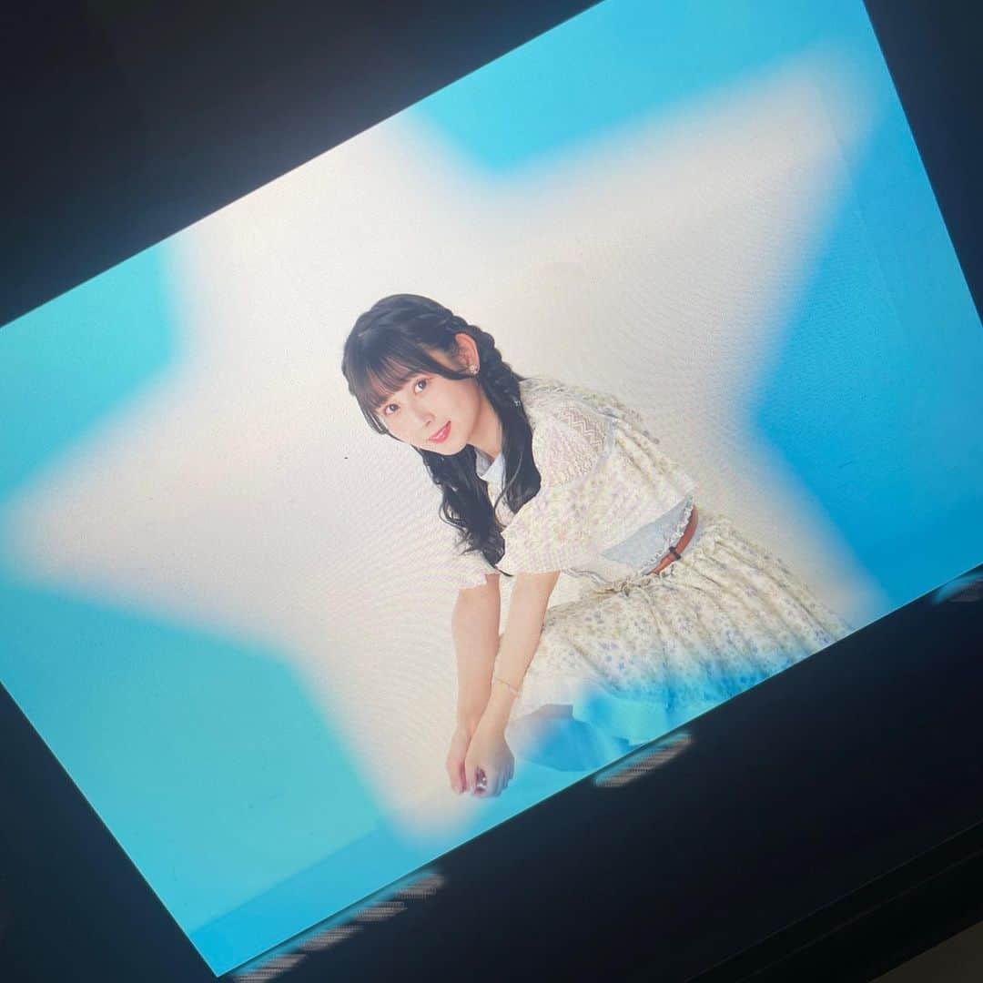 井上瑠夏さんのインスタグラム写真 - (井上瑠夏Instagram)「お や す み な さ い ⭐︎ 🤍 🩵」7月27日 23時54分 - ruka_inoue48