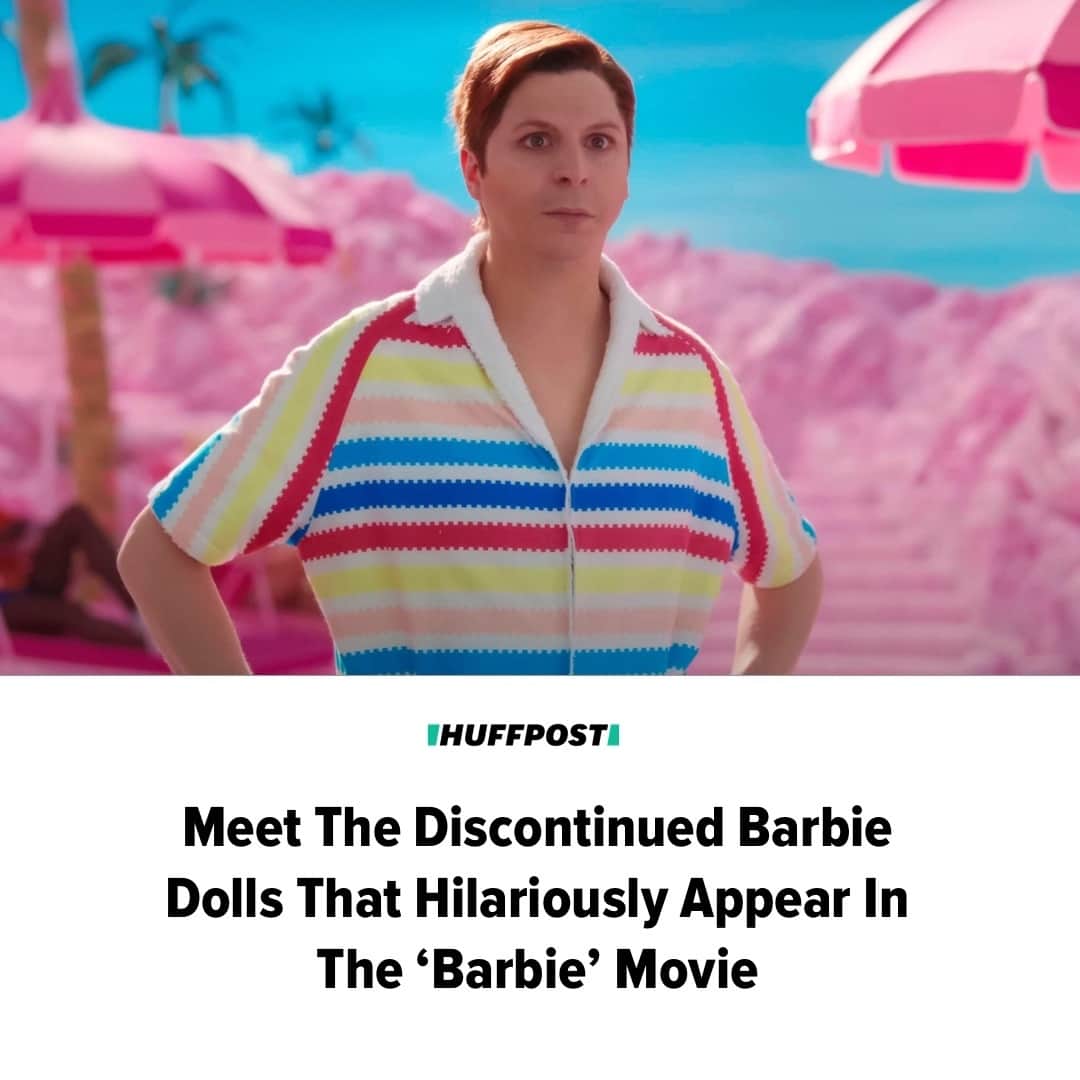 Huffington Postさんのインスタグラム写真 - (Huffington PostInstagram)「The pink, glittery dust has settled on “Barbenheimer” weekend, and with that, a number of revelations have come to light — including that there are far more obscure, lesser-known and questionable Barbie dolls in the world than we remembered.⁠ ⁠ “Barbie” writer and director Greta Gerwig was given what feels like a surprising amount of creative autonomy from Mattel for her take on the iconic doll’s tale. She did not sidestep some of the toy giant’s missteps or public controversies. Many of them pop up during the film, prompting audiences to wonder: “That couldn’t be real, could it?”⁠ ⁠ But real they are. Real dolls, anyway. If you forgot about Allan, the times Ken seemed queer, or Barbie's sister who grew doll breasts in real time, the movie will remind you in hilarious fashion.⁠ ⁠ Head to our link in bio for all the wild backstories of all the discontinued Barbie and Ken dolls that appear in the film. // 📷 Warner Bros./Alamy/Mattel/Getty // 🖊️ Jamie Feldman」7月28日 0時01分 - huffpost
