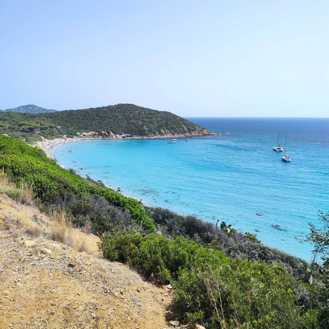 ダーシャ・ゲルムさんのインスタグラム写真 - (ダーシャ・ゲルムInstagram)「Sardegna ♥️  A bit late, but here are some memories that will stay forever.  Travelling, vacationing, exploring with you is always a pleasure @anejwagner   New destination checked ✅  #sardinia #sardegna #summer #summervibes #goodfood」7月28日 0時56分 - grmdas