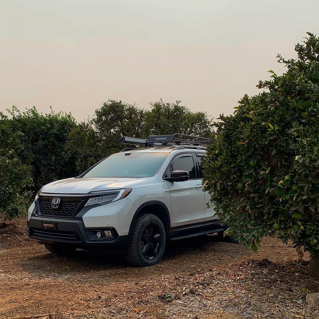のインスタグラム：「Showing off your main squeeze. 🍊     📸: @pluto_and_isabelle, thanks for sharing your #HondaLove. #HondaPassport」
